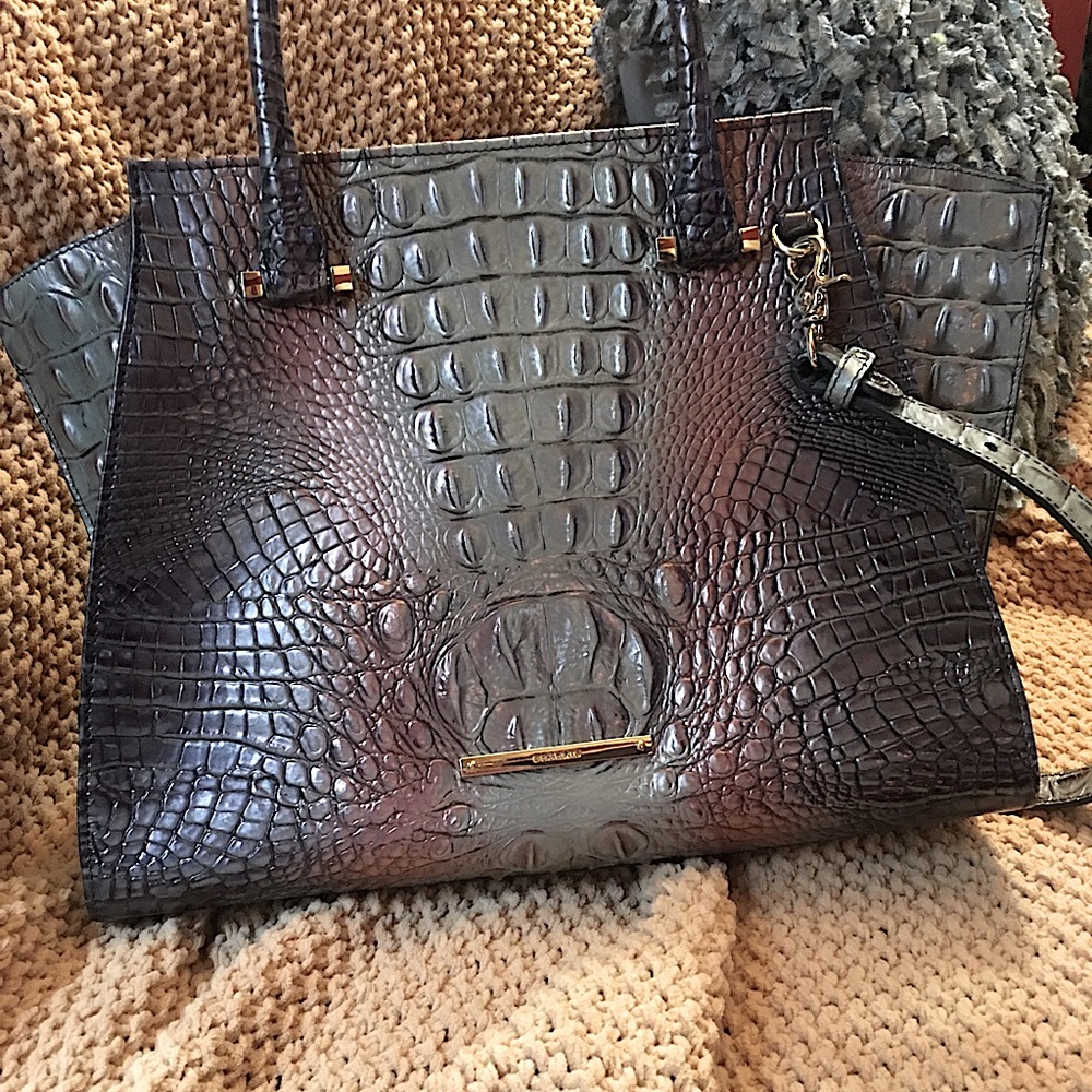 Brahmin Priscilla Melbourne Smokey Quartz Ombré
